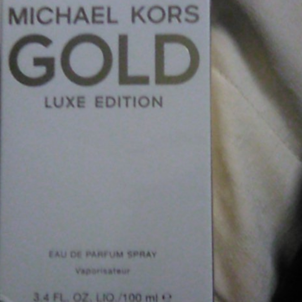 Micael Kors Gold Luxe Edition 3.4oz Eau De Parfum